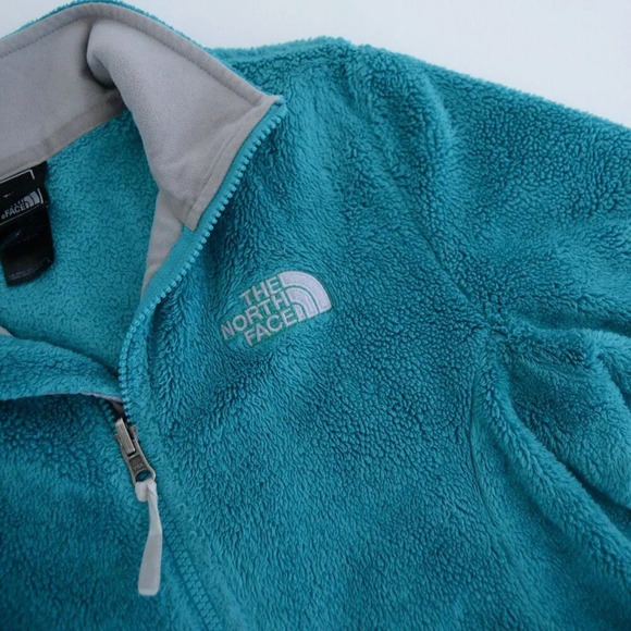 The North Face Teal Quarter Zip Fleece Sweater Gorpcore S - Picture 9 of 12